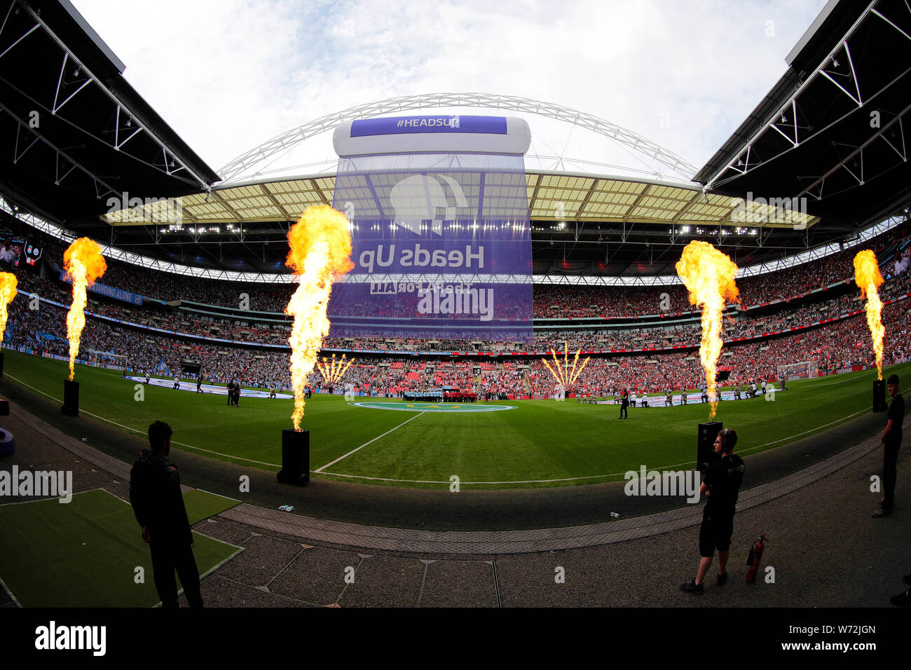 Wembley Stadium, Wembley, UK. 4th Aug, 2019. FA Community Shield Final ...