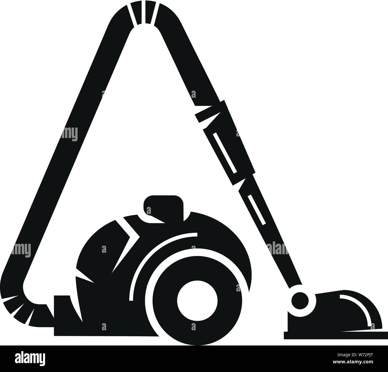 Vacuum cleaner icon. Simple illustration of vacuum cleaner vector icon ...