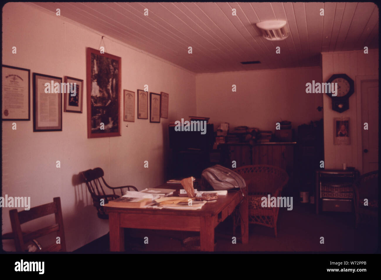 OFFICE OF THE LATE ATTORNEY C.N. MALOOF IN HELEN, NEAR