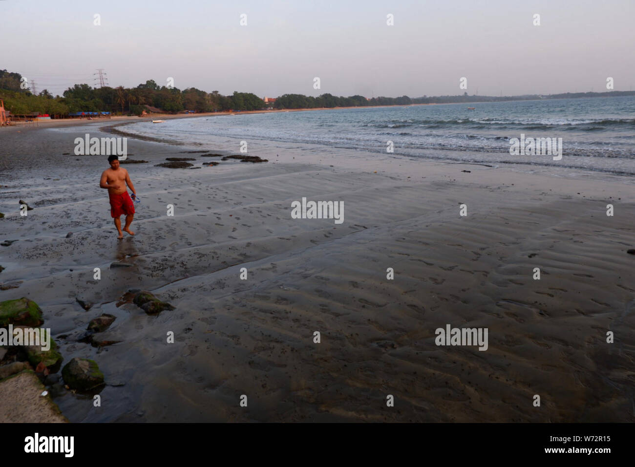 Pandegelang Banten Indonesia. 4th Aug 2019. View of the empty