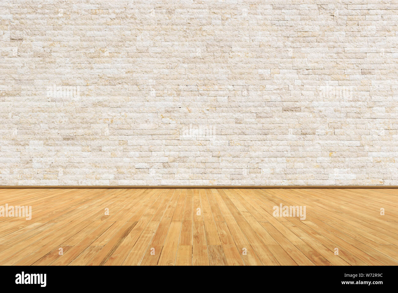 Empty Room With Wall And Wooden Floor Free Space Perspective Room Interior Can Be Used For Photo Montage Or Product Display Design And Advertising Stock Photo Alamy