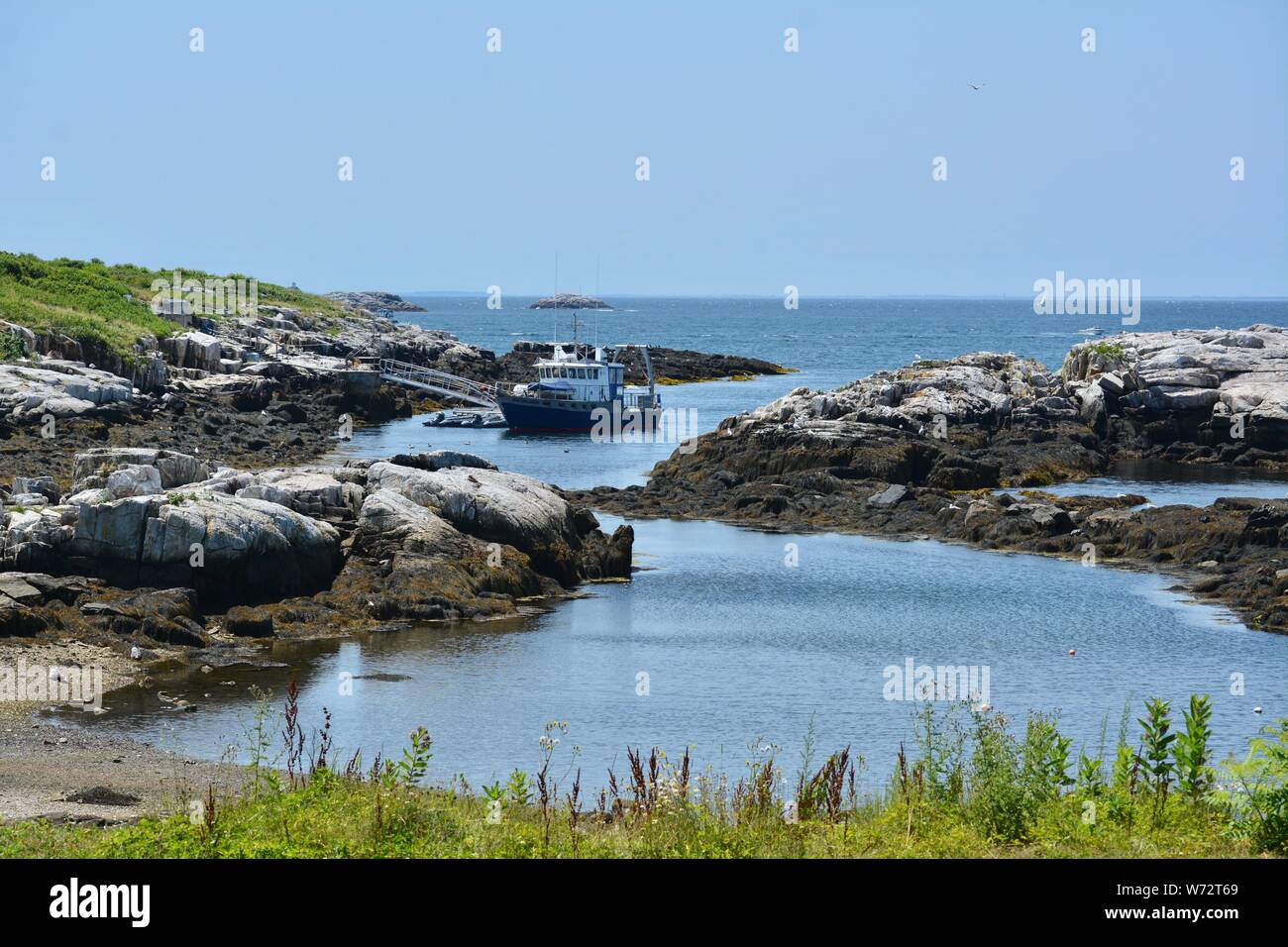 View of the Isles of Shoals, New Hampshire/Maine Stock Photo Alamy