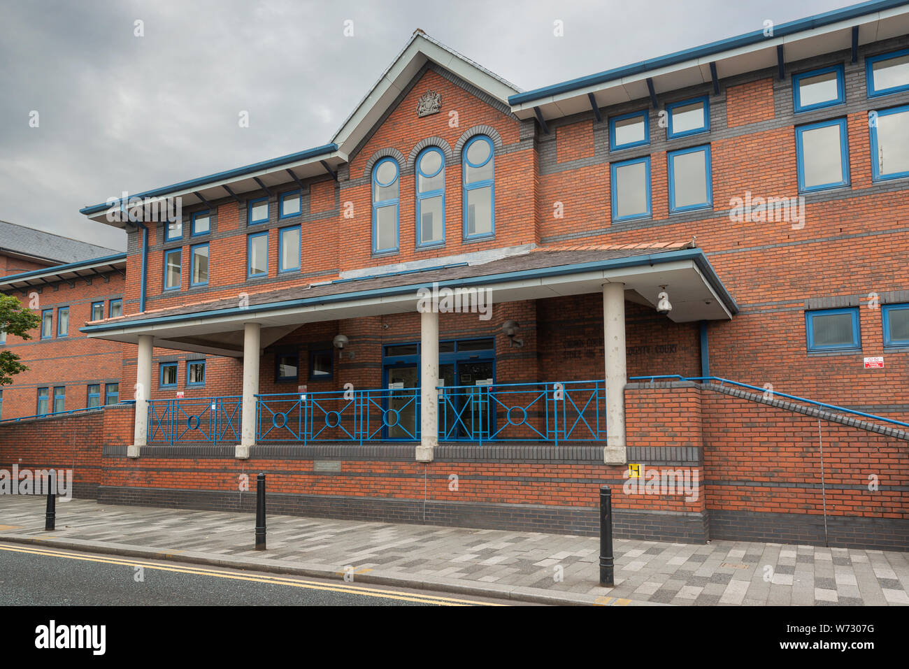 The Combined Court Centre located on Bethesda Street in Stoke-on-Trent. Stock Photo