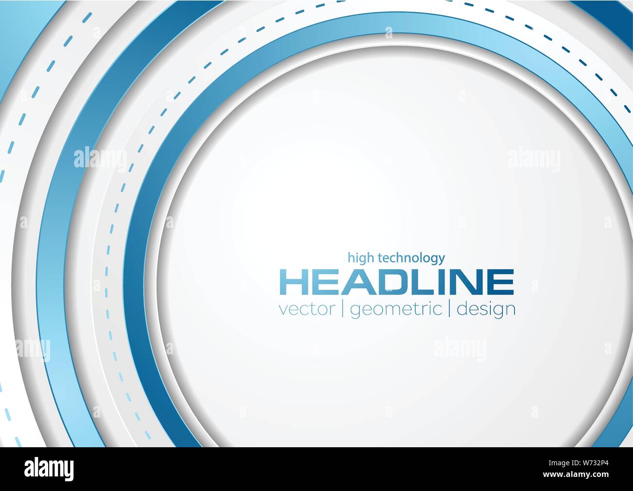 Abstract contrast blue and grey tech corporate background. Vector ...