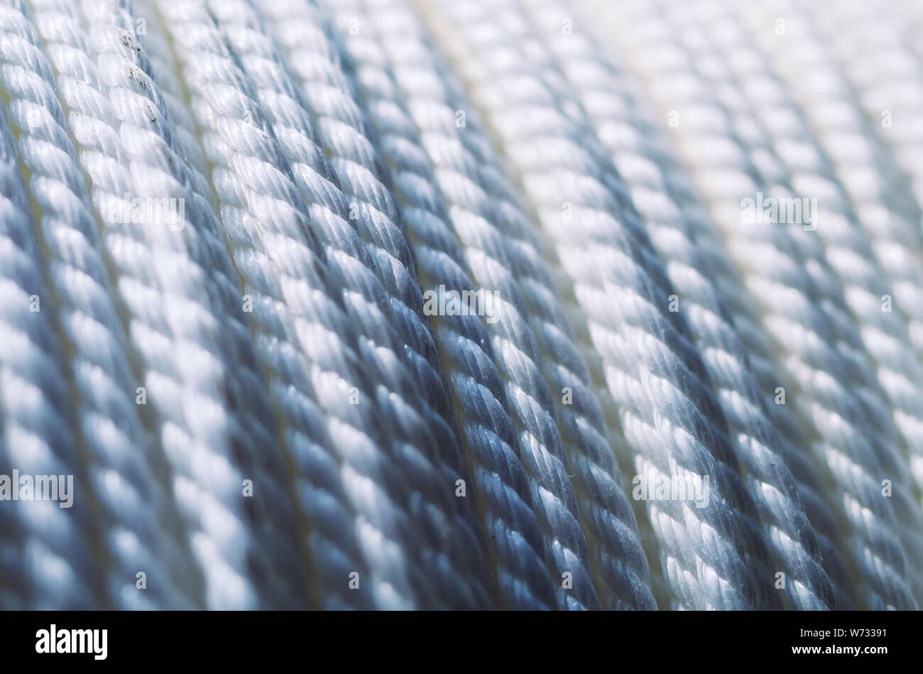 nylon rope factory, rope factory, rubber production Stock Photo - Alamy