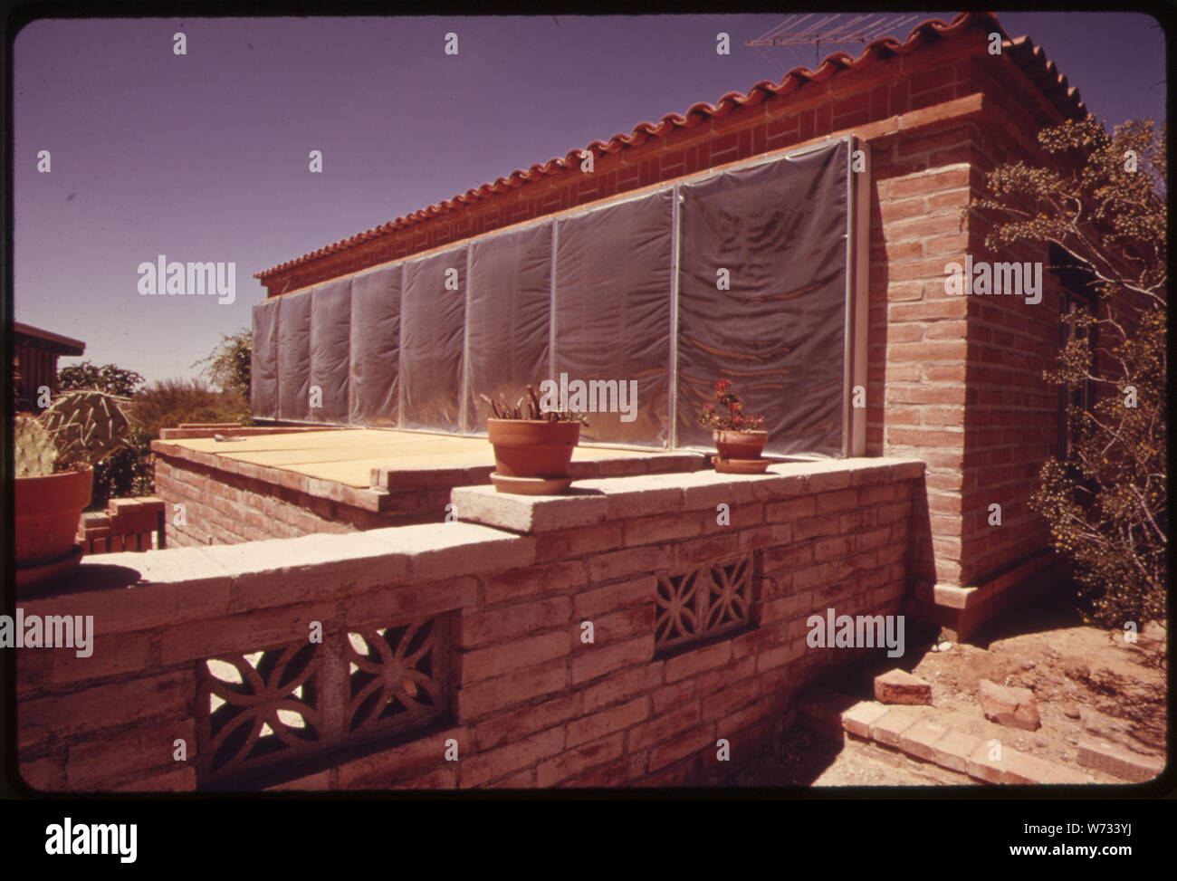 Plastic sheeting house hires stock photography and images Alamy