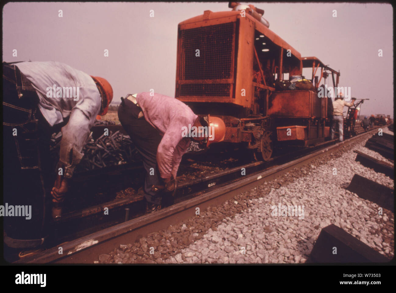 Southern railway right of way crew hi-res stock photography and images ...