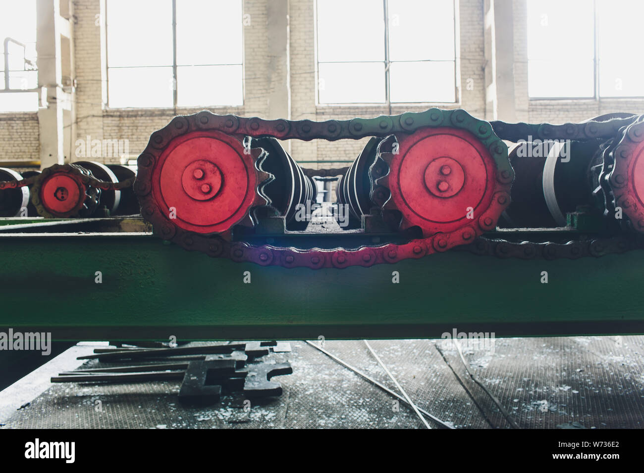 locomotive mechanical gears