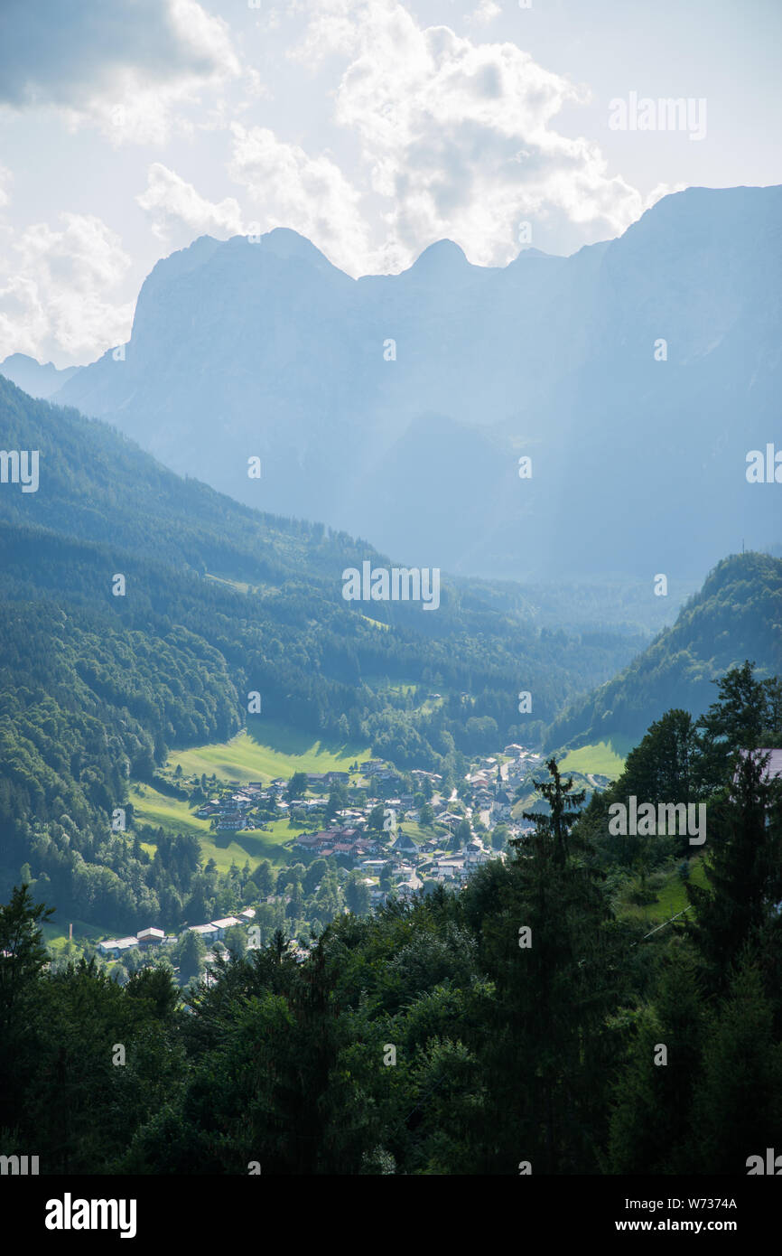 Summer in Berchtesgaden Stock Photo