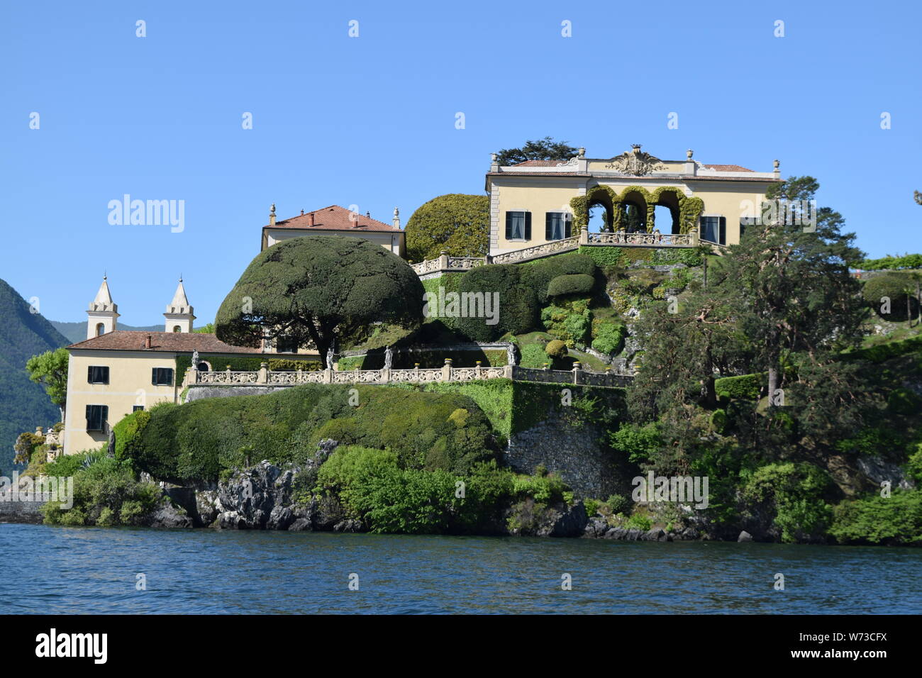 Villa del Balbianello, Lenno, Lake Como, Italy Stock Photo