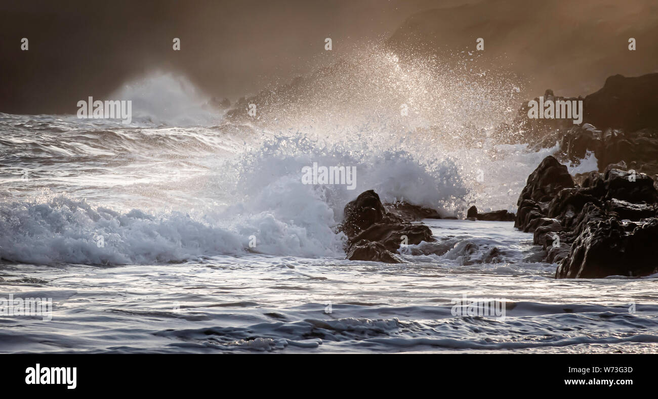 Mist splashing hi-res stock photography and images - Alamy