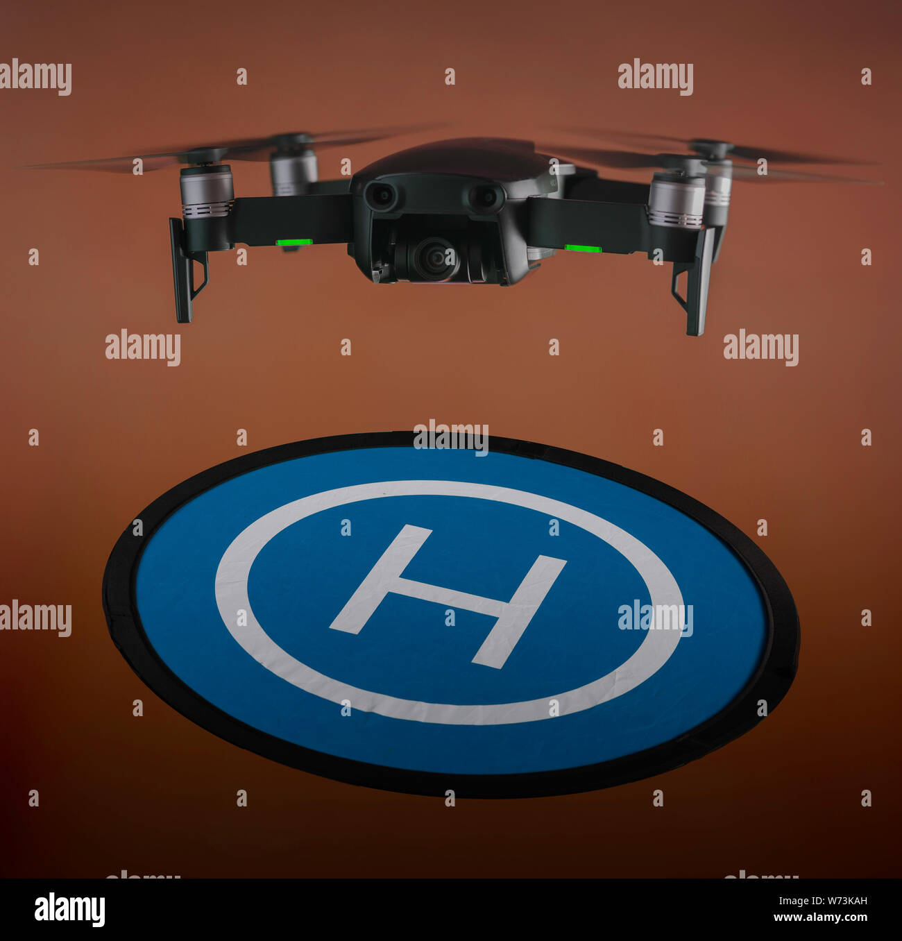 Drone landing pad hi-res stock photography and images - Alamy