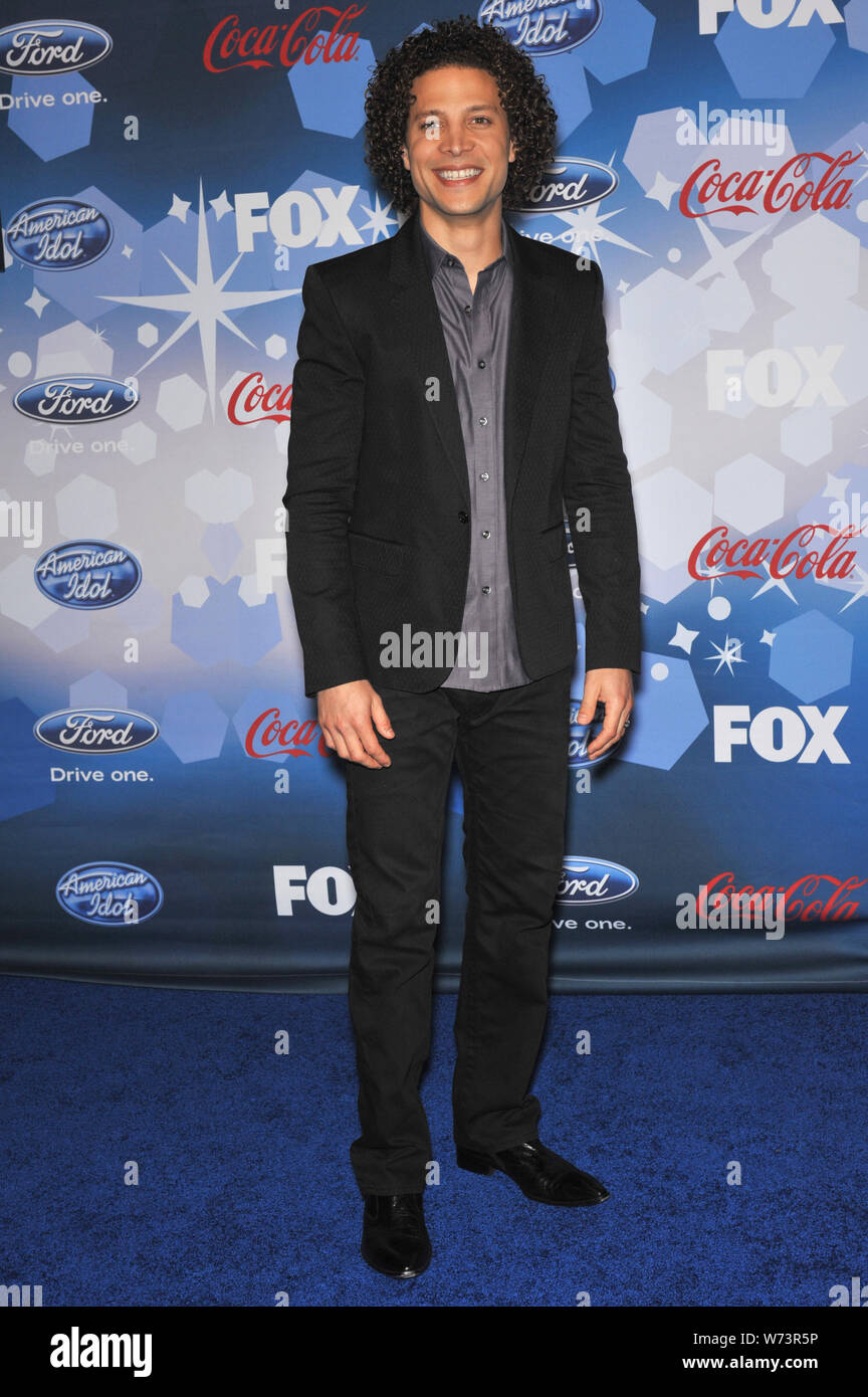 LOS ANGELES, CA. March 12, 2010: Justin Guarini at the party for the  American Idol Final 12 at Industry, Los Angeles. © 2010 Paul Smith /  Featureflash Stock Photo - Alamy