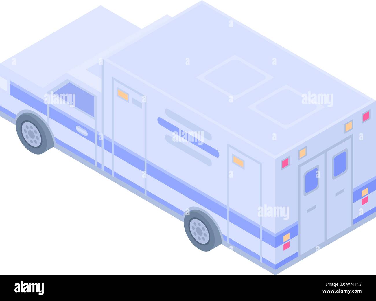 Ambulance city car icon, isometric style Stock Vector Image & Art - Alamy