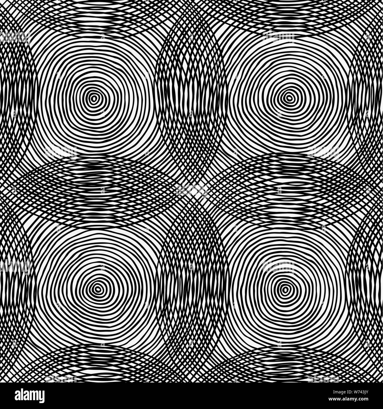 Dotted line seamless pattern Black and White Stock Photos & Images - Alamy