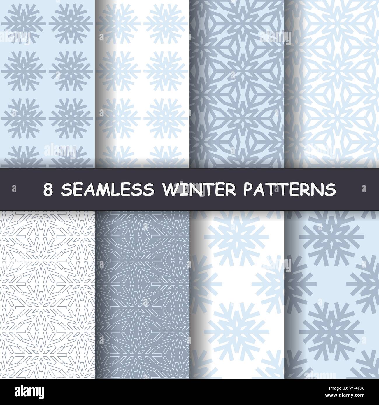 Geometric Design Pattern Winter Frozen geometric patterns Stock Vector Images - Alamy