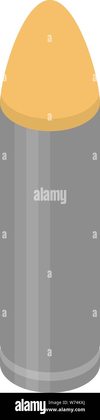 Rifle bullet icon, isometric style Stock Vector Image & Art - Alamy