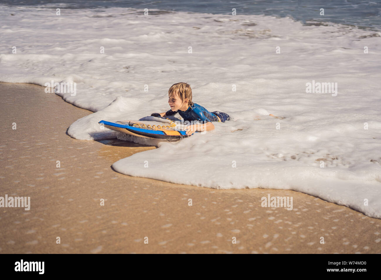 Body Boarding Child High Resolution Stock Photography And Images Alamy