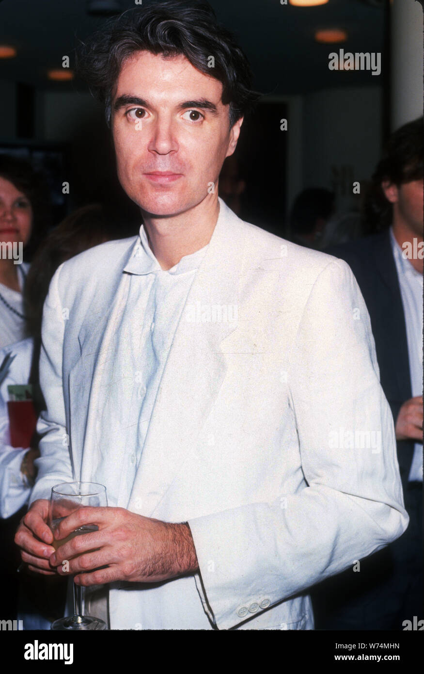 David Byrne, 1989, Photo By Michael Ferguson/PHOTOlink Stock Photo