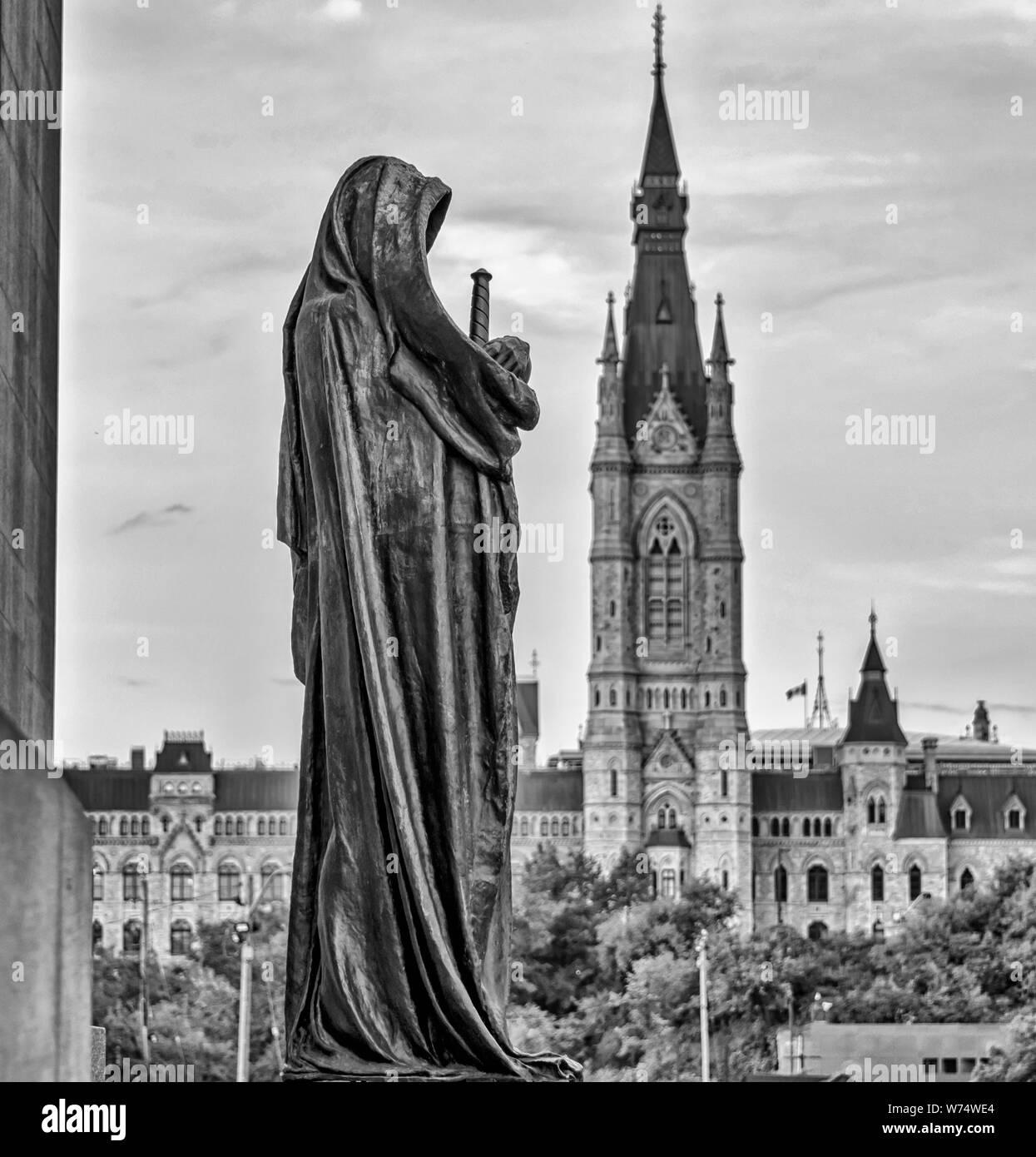 Justice Statue Canada High Resolution Stock Photography and Images Alamy
