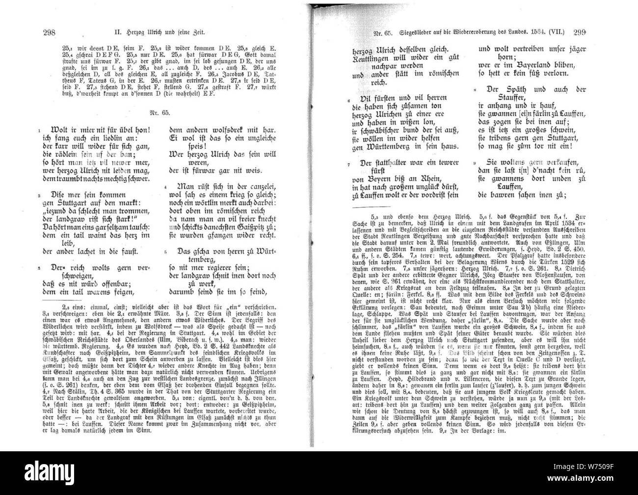 De Lieder Spruche Wurttembergs 159 Stock Photo 262568139 Alamy