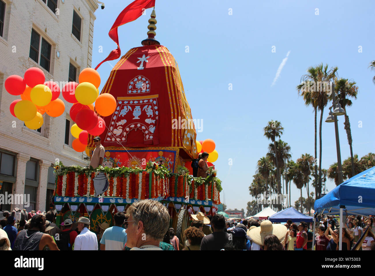 Hare Krishna, Festival of the Chariots, Venice, CA Stock Photo Alamy