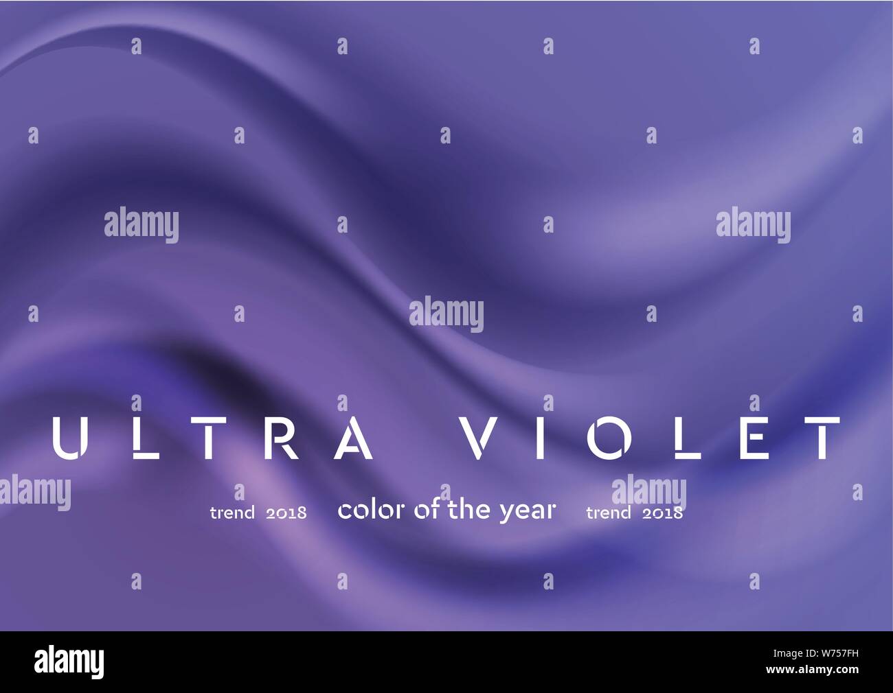 Ultra violet glowing shiny waves abstract background. Vector design ...