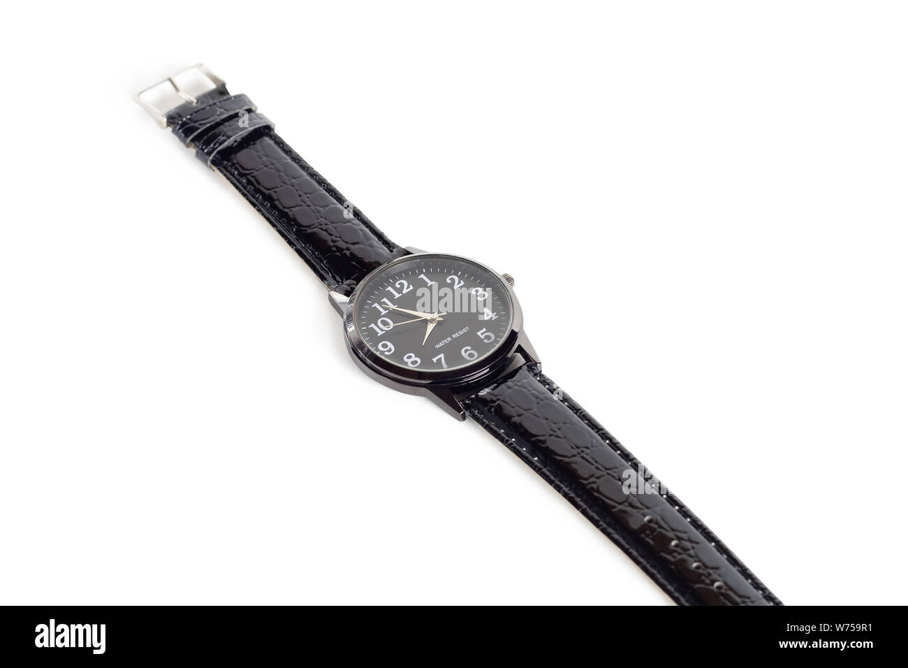 Wrist watches for men.Arrow. Isolated on white background Stock Photo