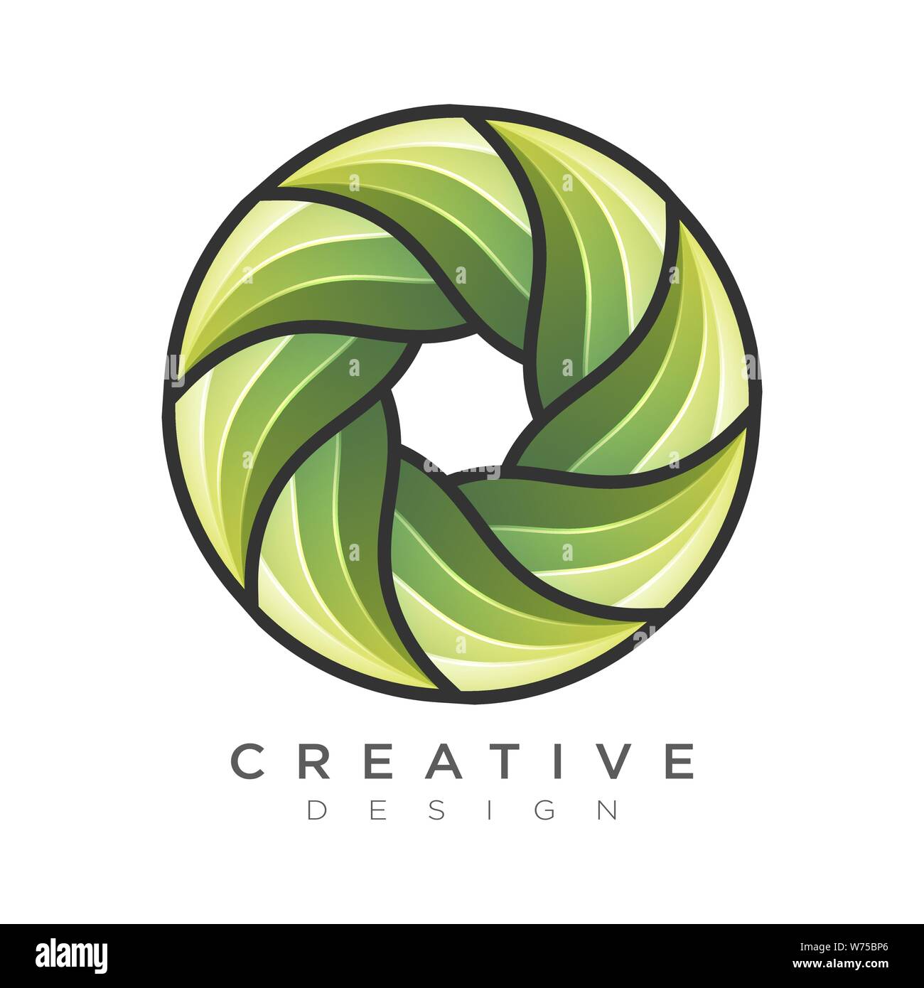 Vector Flowers With Bright Colors A Logo For Businesses Around Beauty Or Nature Design For Brands And Labels Stock Vector Image Art Alamy