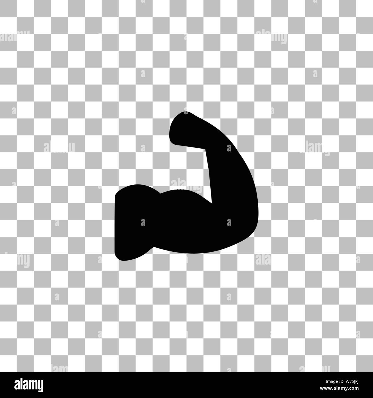 https://c8.alamy.com/comp/W75JPJ/strong-arm-black-flat-icon-on-a-transparent-background-pictogram-for-your-project-W75JPJ.jpg