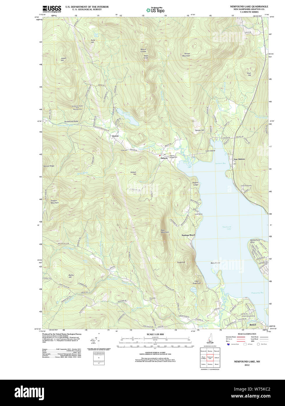 Newfound lake Cut Out Stock Images & Pictures Alamy