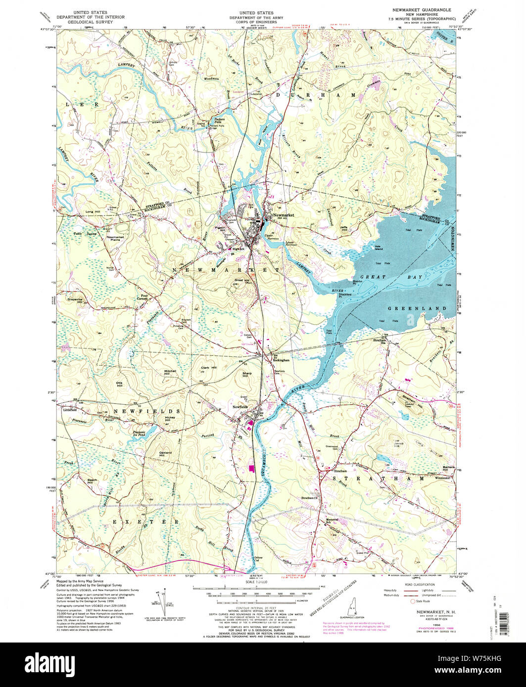 Map of newmarket hires stock photography and images Alamy