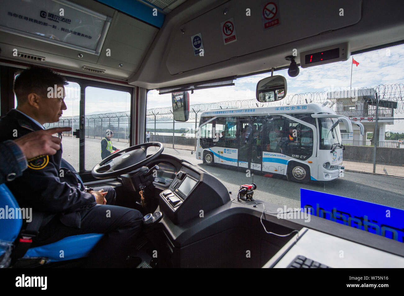 Bus drivers seat hi-res stock photography and images - Alamy