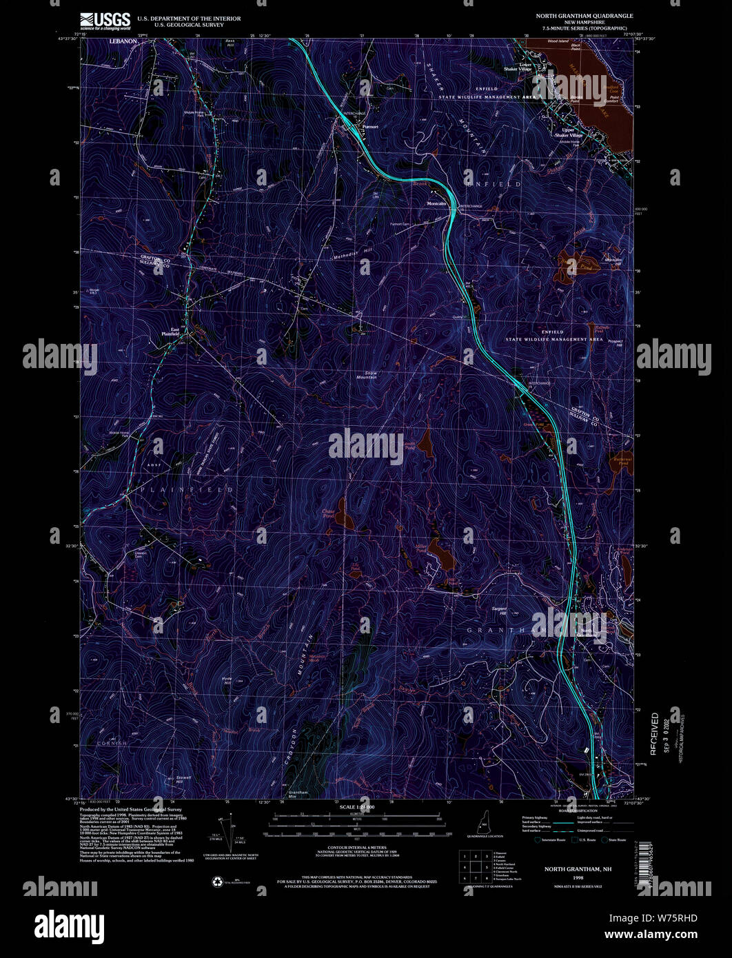 Map of grantham hires stock photography and images Alamy