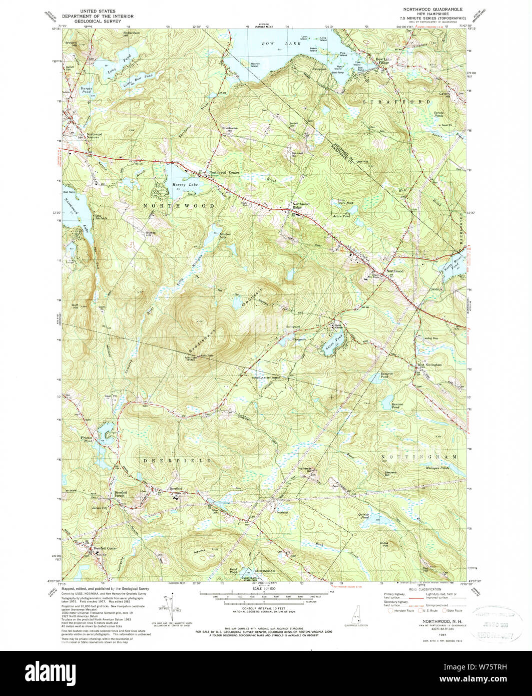 Map of northwood hires stock photography and images Alamy