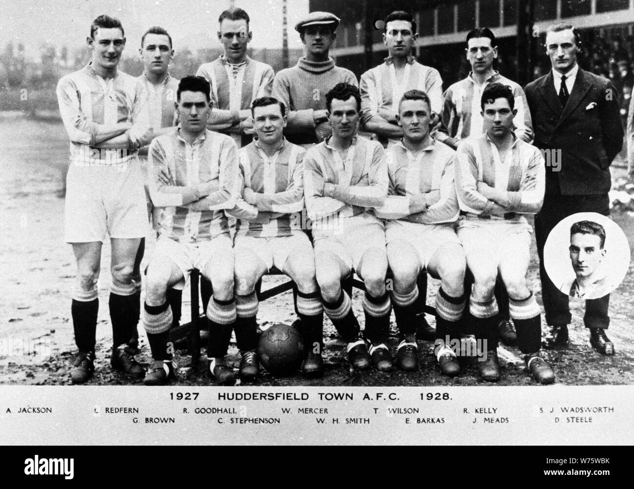 Huddersfield Town Football Club 1927-8 Stock Photo - Alamy