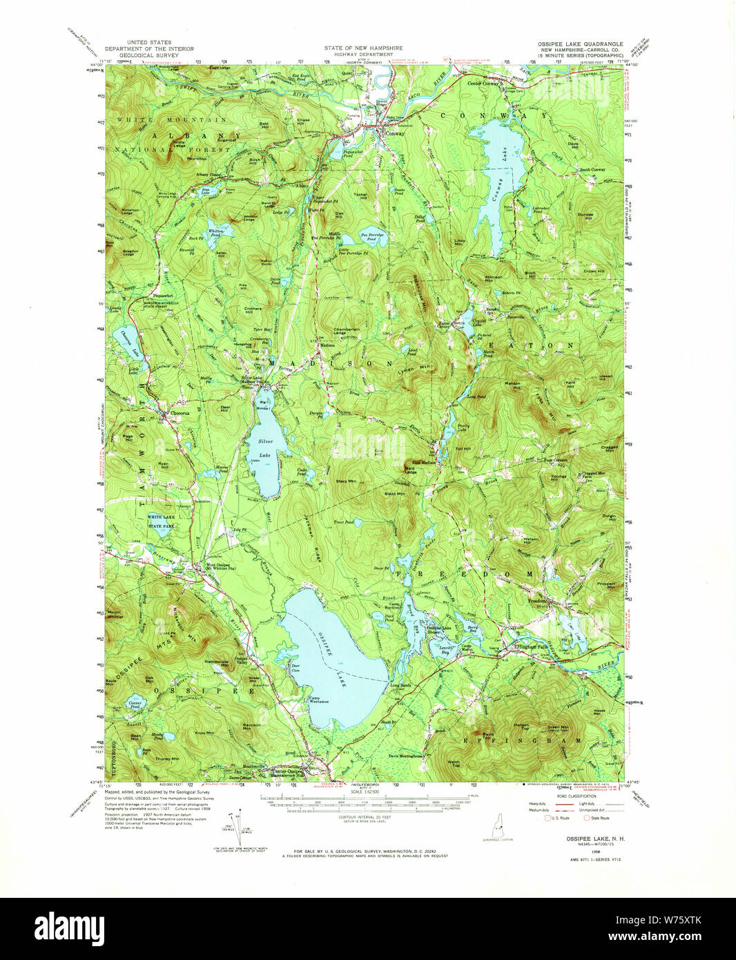 Ossipee and hampshire Cut Out Stock Images & Pictures Alamy