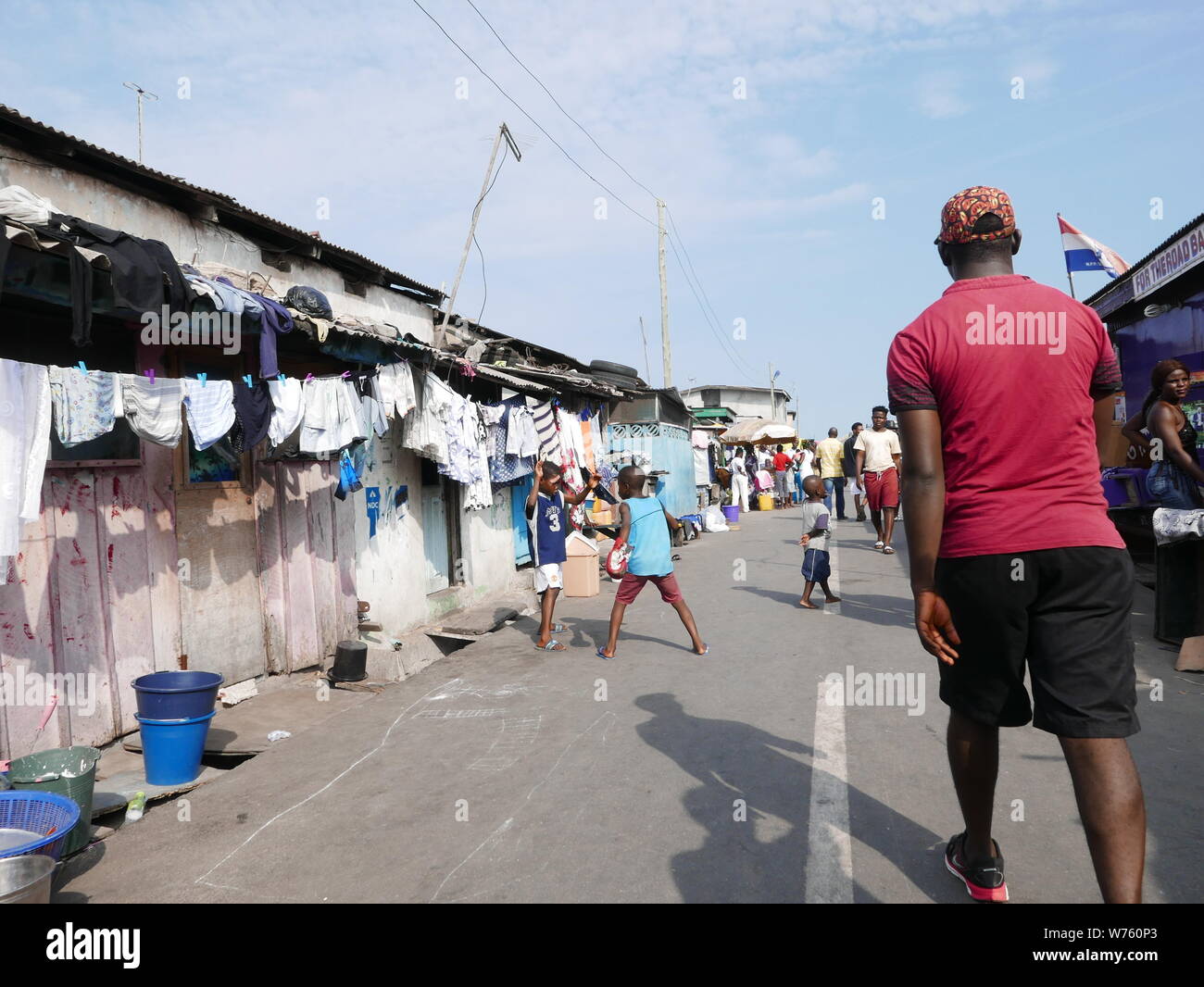 Accra street children hi-res stock photography and images - Alamy
