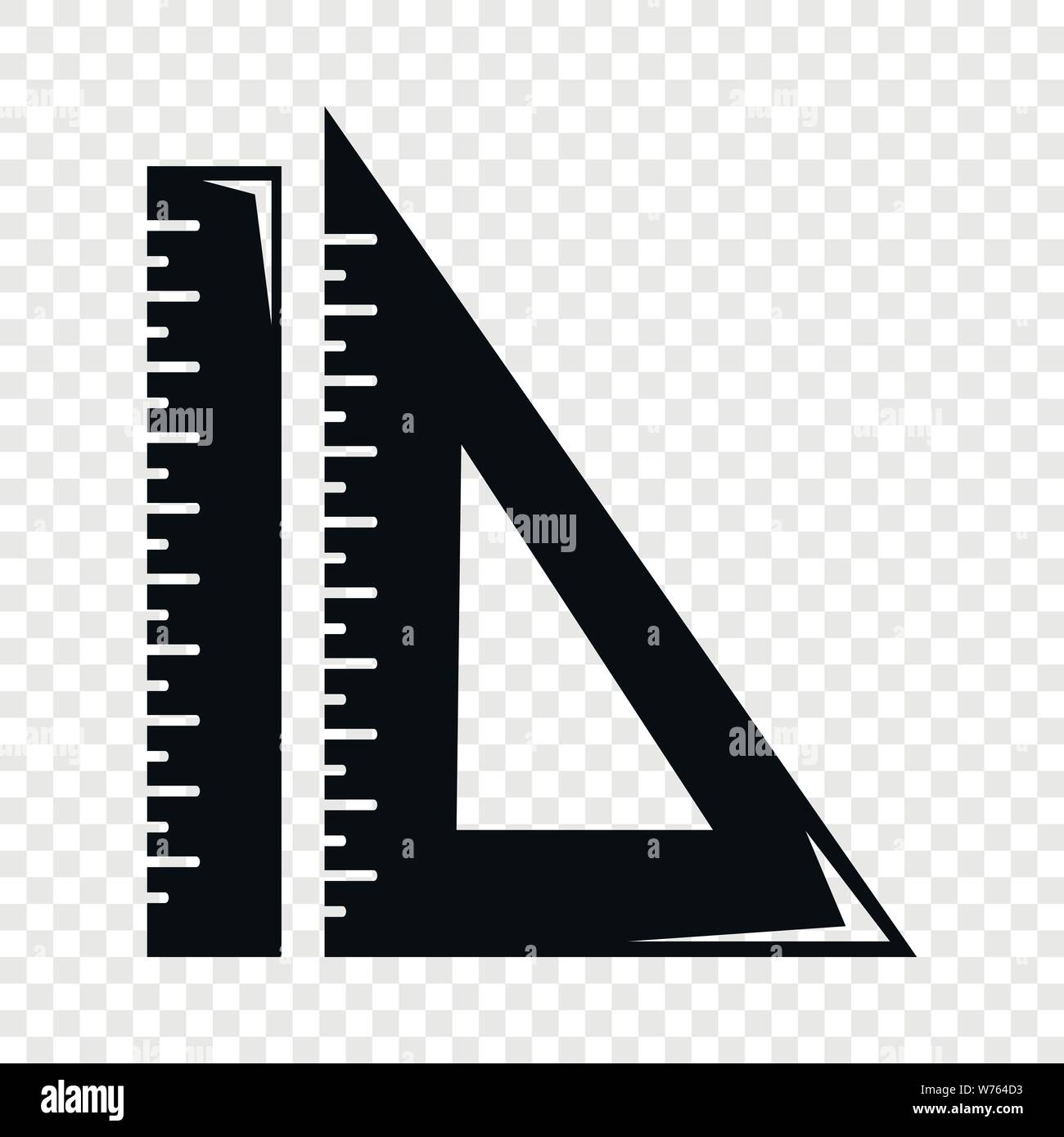 Ruler icon, simple black style Stock Vector Image & Art - Alamy