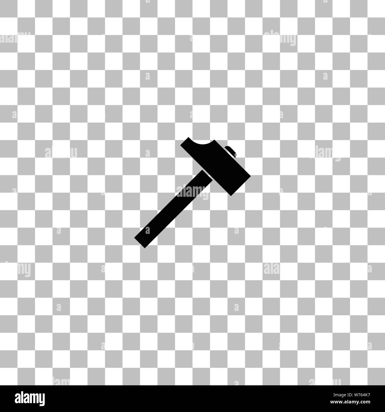 Hummer. Black flat icon on a transparent background. Pictogram for your ...