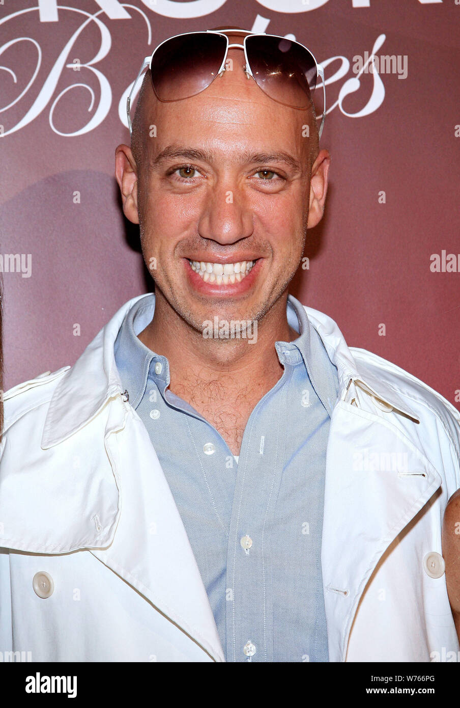 New York, USA. 18 June, 2008. Robert Verdi at Self Magazine's presentation of Rock Bodies at Espace. Credit: Steve Mack/Alamy Stock Photo