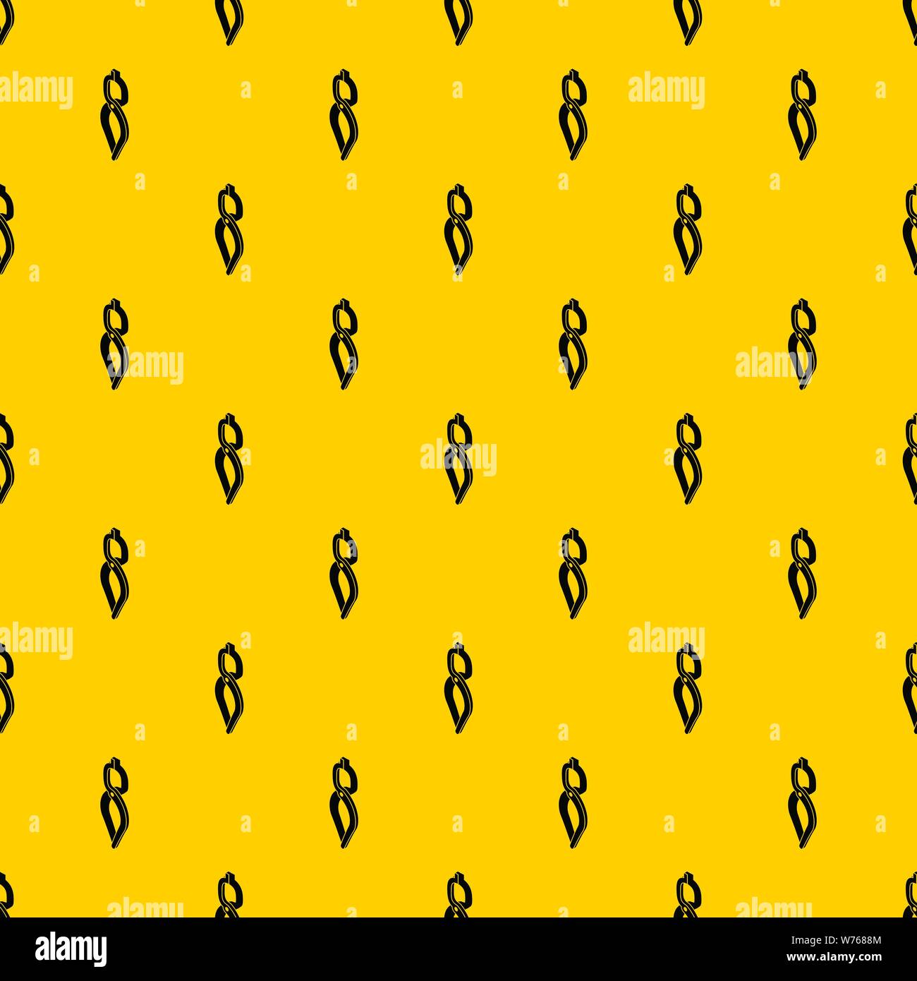 Blacksmith tong pattern vector Stock Vector
