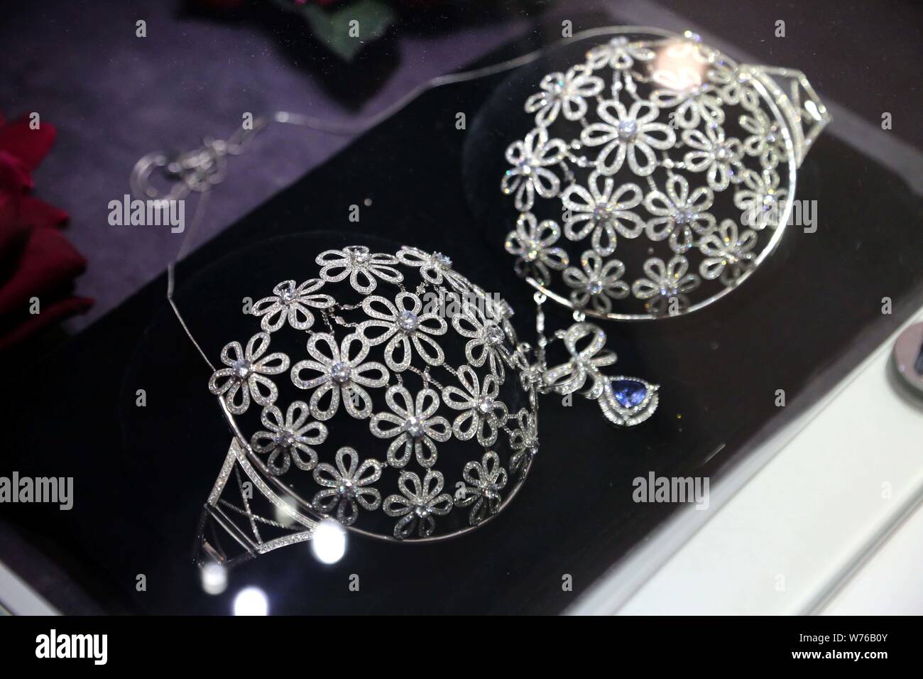 An expensive bra sold for 10,000,000 yuan ($1,510,596.8) is on