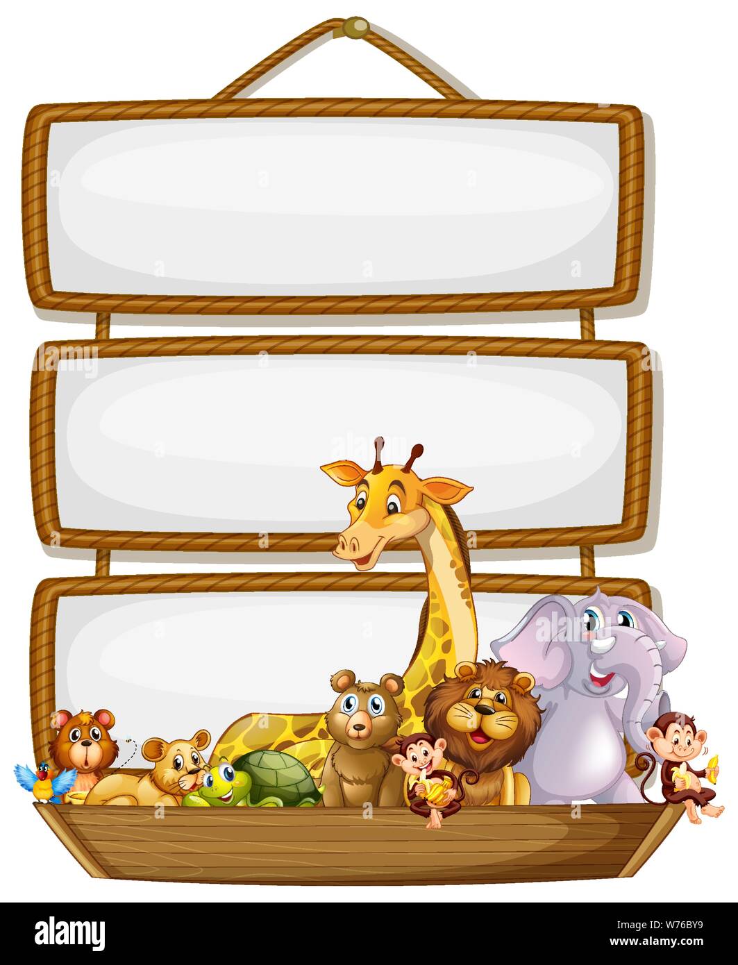 Frame design with many animals around border illustration Stock Vector Image & Art - Alamy Frame design with many animals around border illustration Stock Vector Image & Art - Alamy