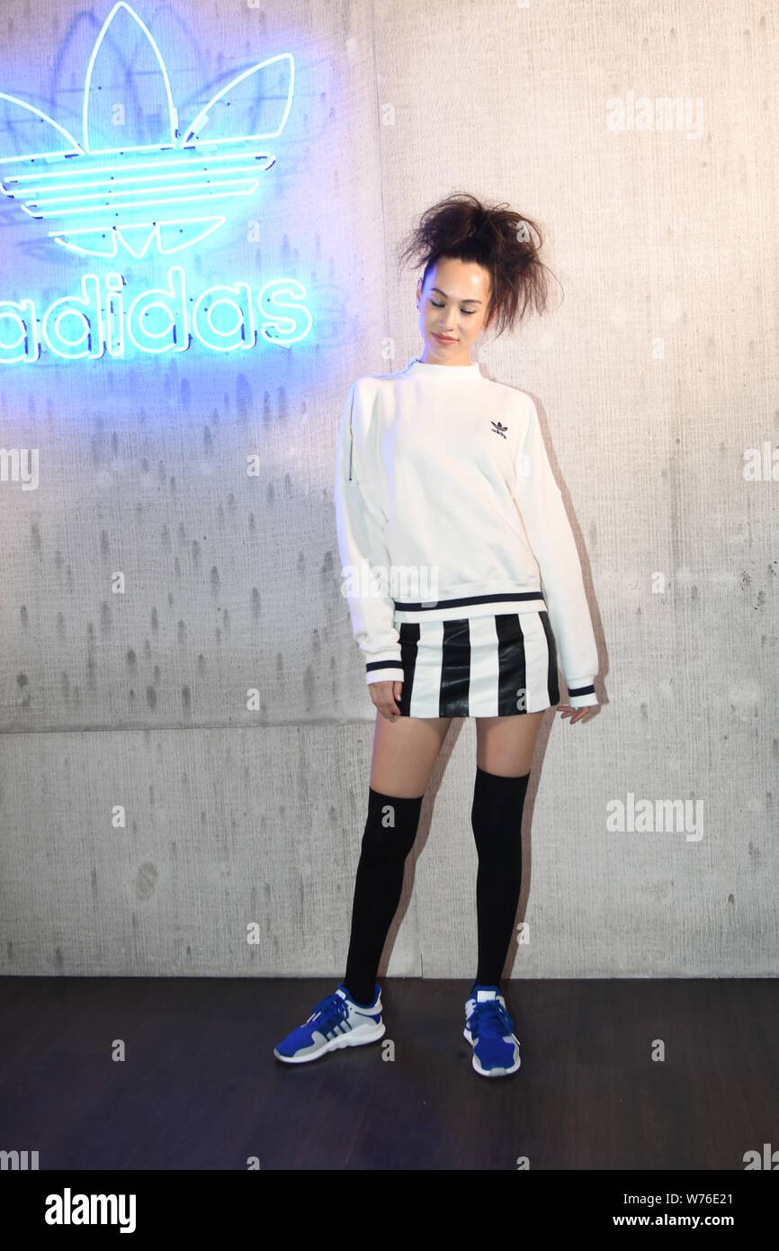 Japanese model and actress Kiko Mizuhara attends a party by Adidas Originals  in Shanghai, China, 4 December 2017 Stock Photo - Alamy