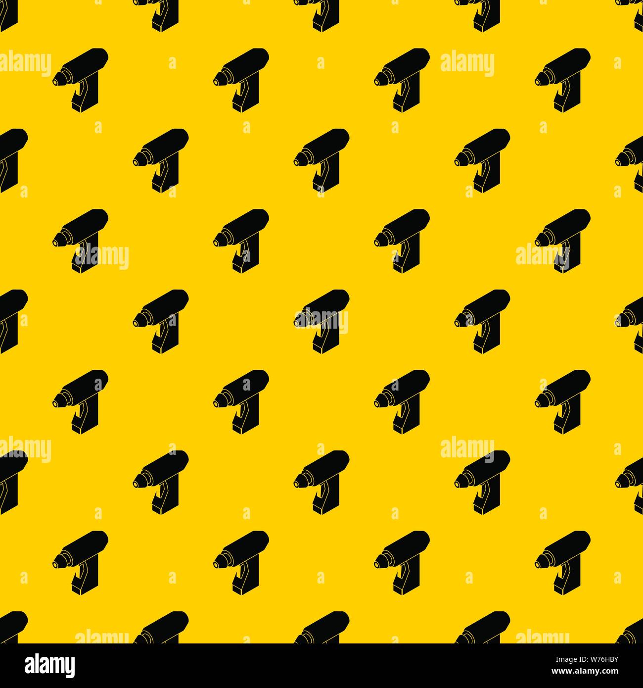 Manual welding torch pattern vector Stock Vector