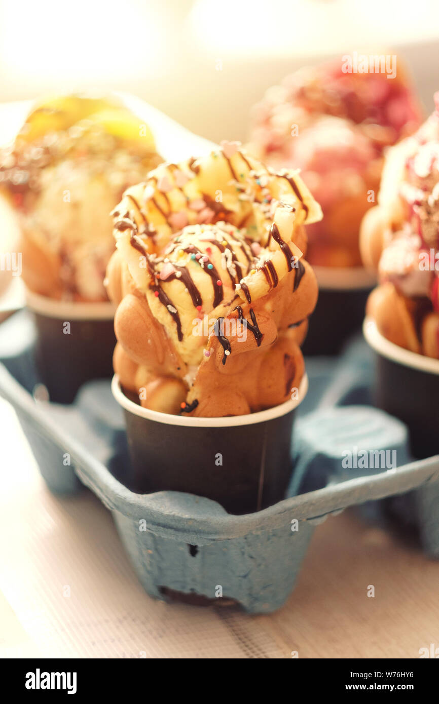 Waffle delivery hires stock photography and images Alamy