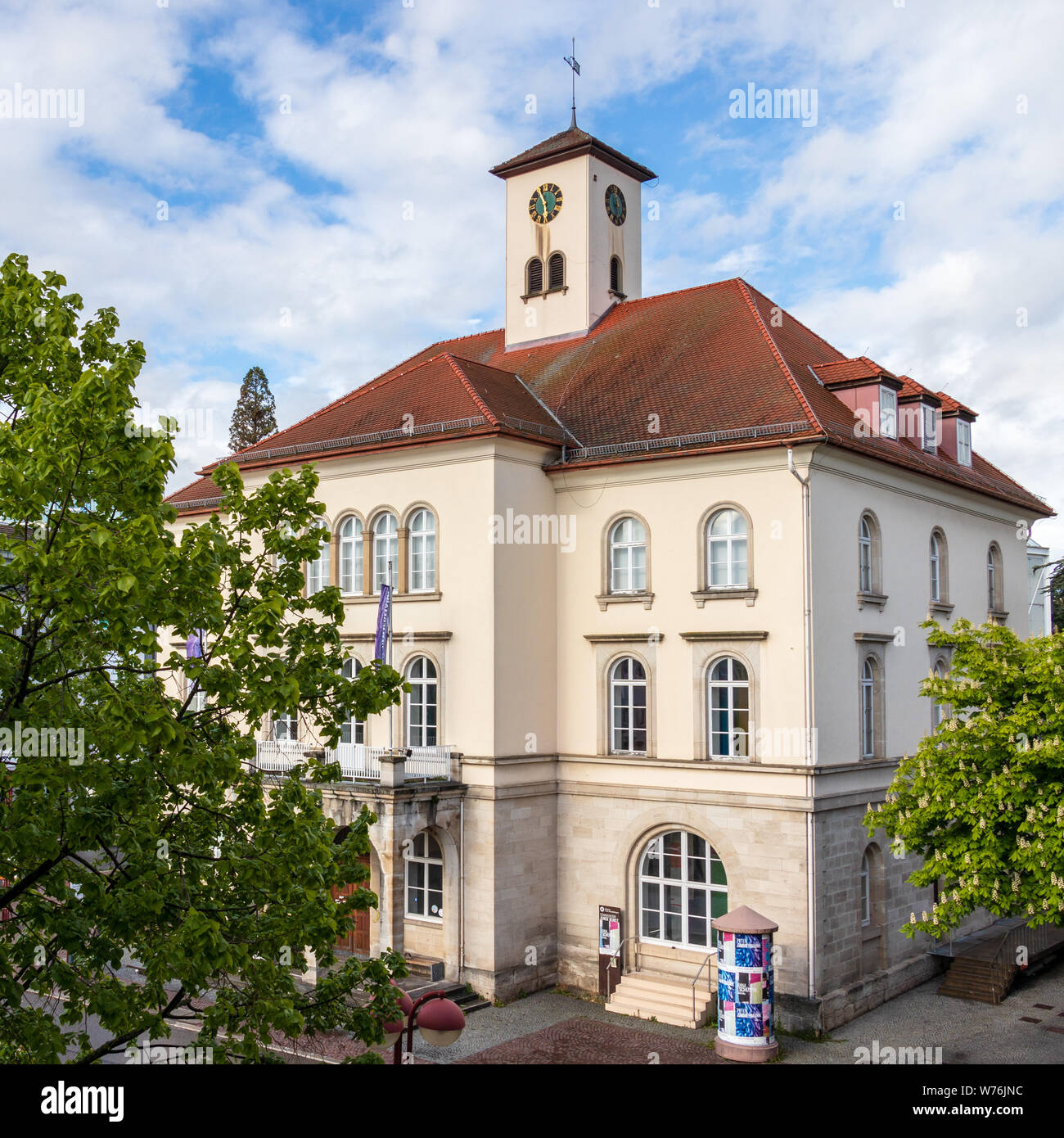 Sindelfingen, Baden Wurttemberg/Germany - May 11, 2019: View on City Gallery building, Stadtgalerie. Stock Photo