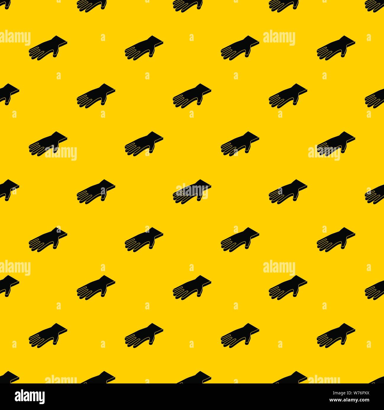 Welding gloves pattern vector Stock Vector