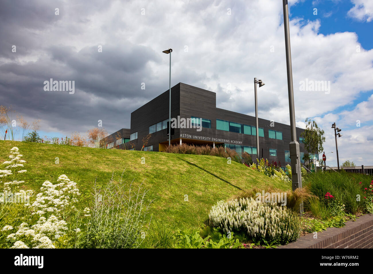 Aston University Engineering Academy situated on Lister Street and the Digbeth Branch Canal
